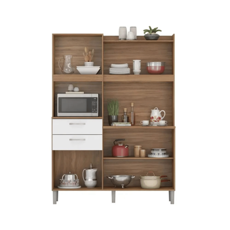 Olvera Kitchen Cabinet - Stylish and Functional Storage Solution