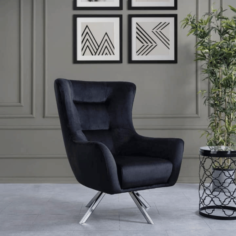 Premium Accent-Chair, showcasing its elegant design and premium upholstery, perfect for adding style to any living space.