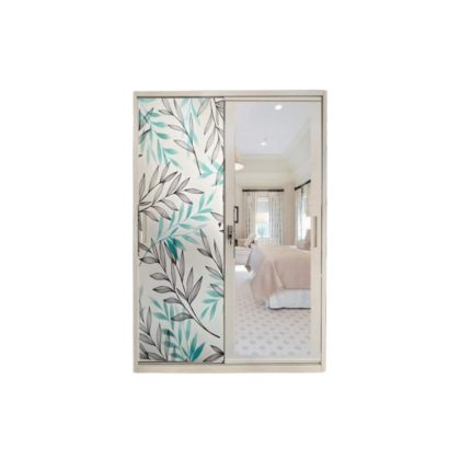 Fame Metal Sliding Wardrobe, showcasing its sleek metal construction and spacious storage, ideal for modern bedrooms.