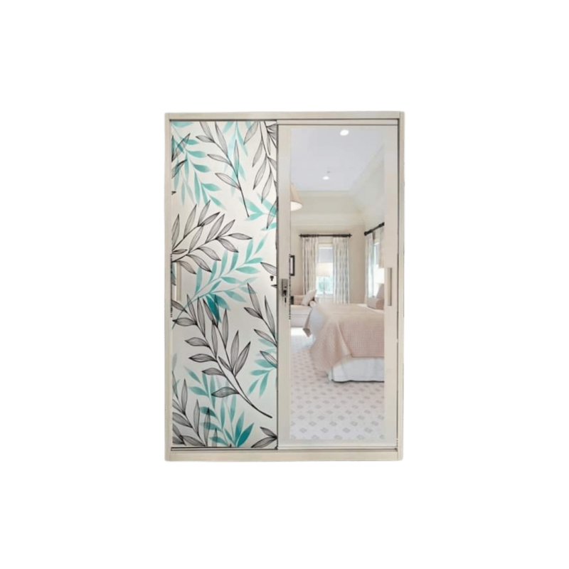 Fame Metal Sliding Wardrobe, showcasing its sleek metal construction and spacious storage, ideal for modern bedrooms.