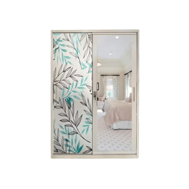 Fame Metal Sliding Wardrobe, showcasing its sleek metal construction and spacious storage, ideal for modern bedrooms.