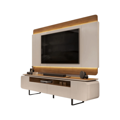 Firenze TV Stand and Wall Panel - Modern and Stylish Furniture for Contemporary Living Rooms