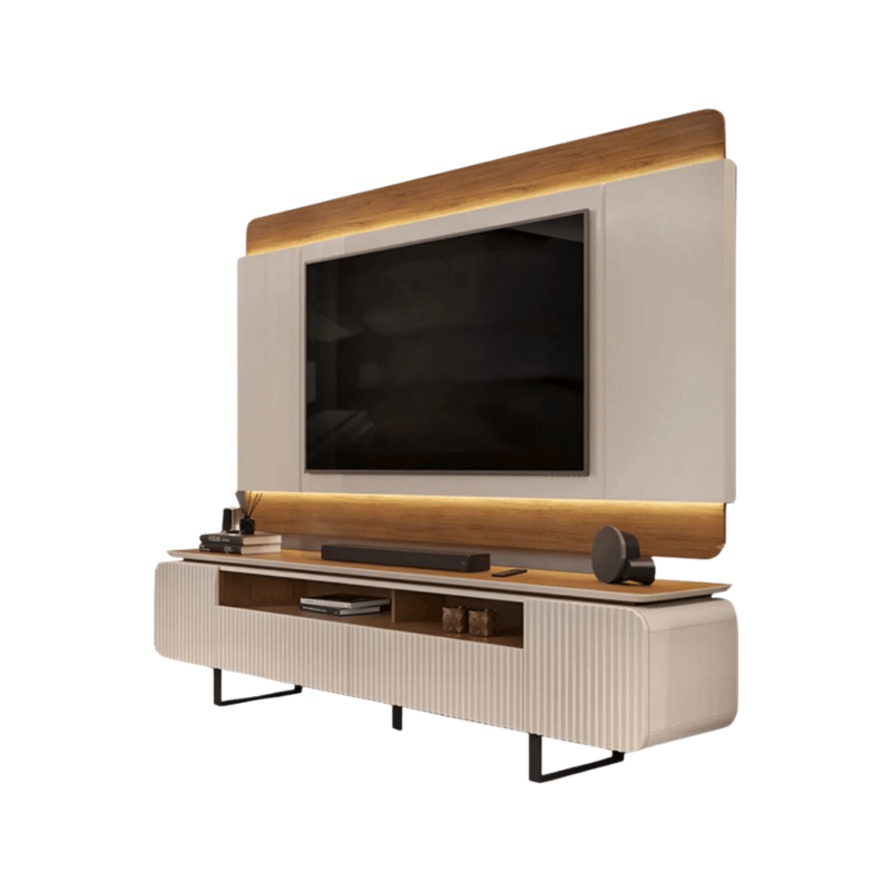 Firenze TV Stand and Wall Panel - Modern and Stylish Furniture for Contemporary Living Rooms