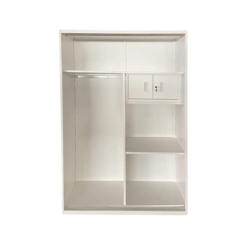 Alveo Metal Sliding Wardrobe - Stylish and Durable Storage Solution