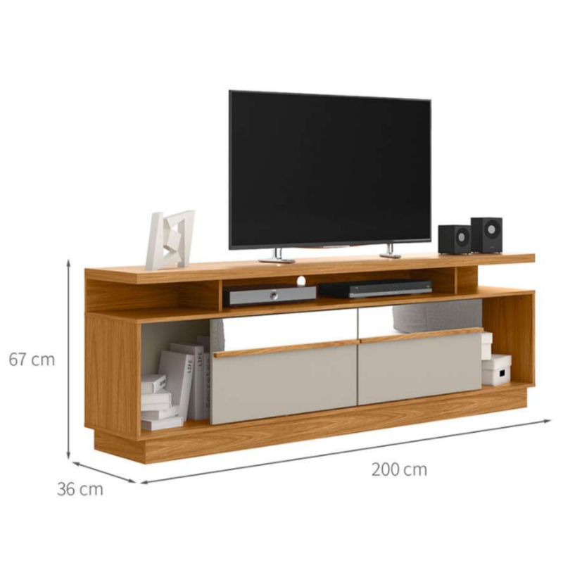 Collaham TV Rack 85" - Modern and Spacious TV Stand